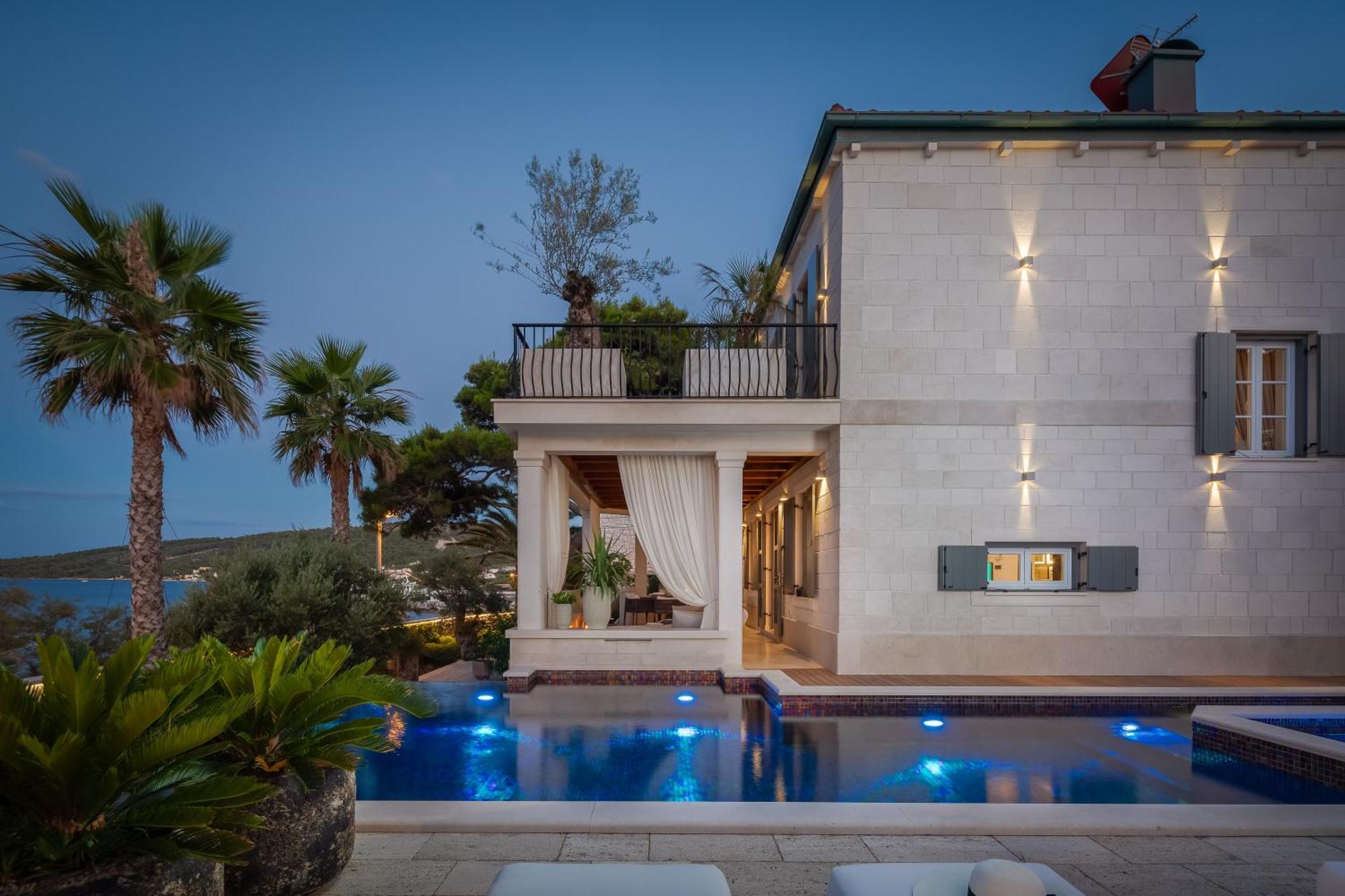 Villa L'Orizzonte Слатине Экстерьер фото