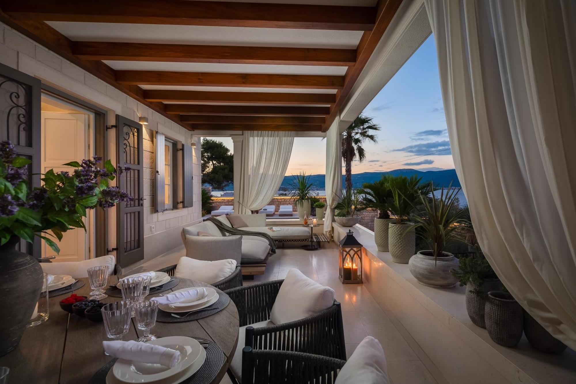 Villa L'Orizzonte Слатине Экстерьер фото