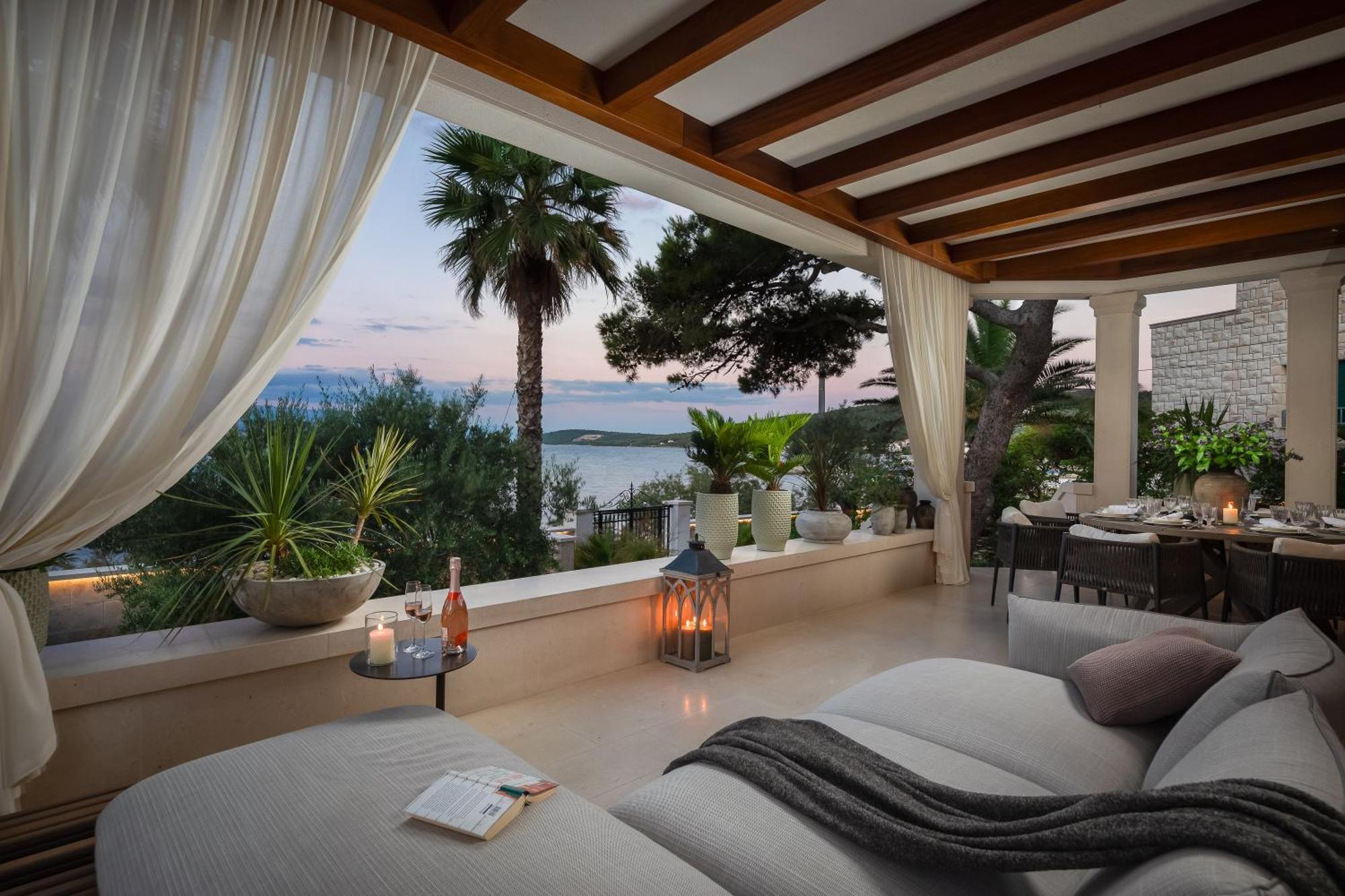 Villa L'Orizzonte Слатине Экстерьер фото
