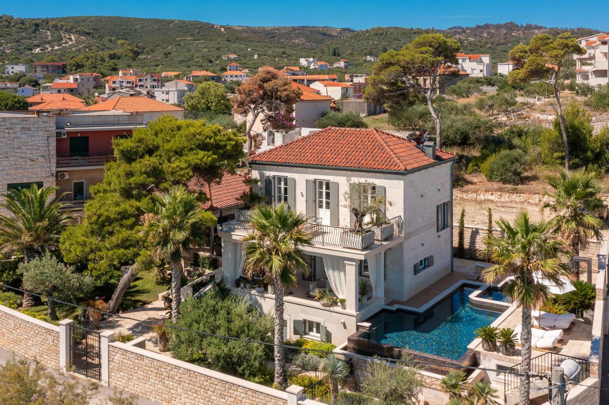 Villa L'Orizzonte Слатине Экстерьер фото