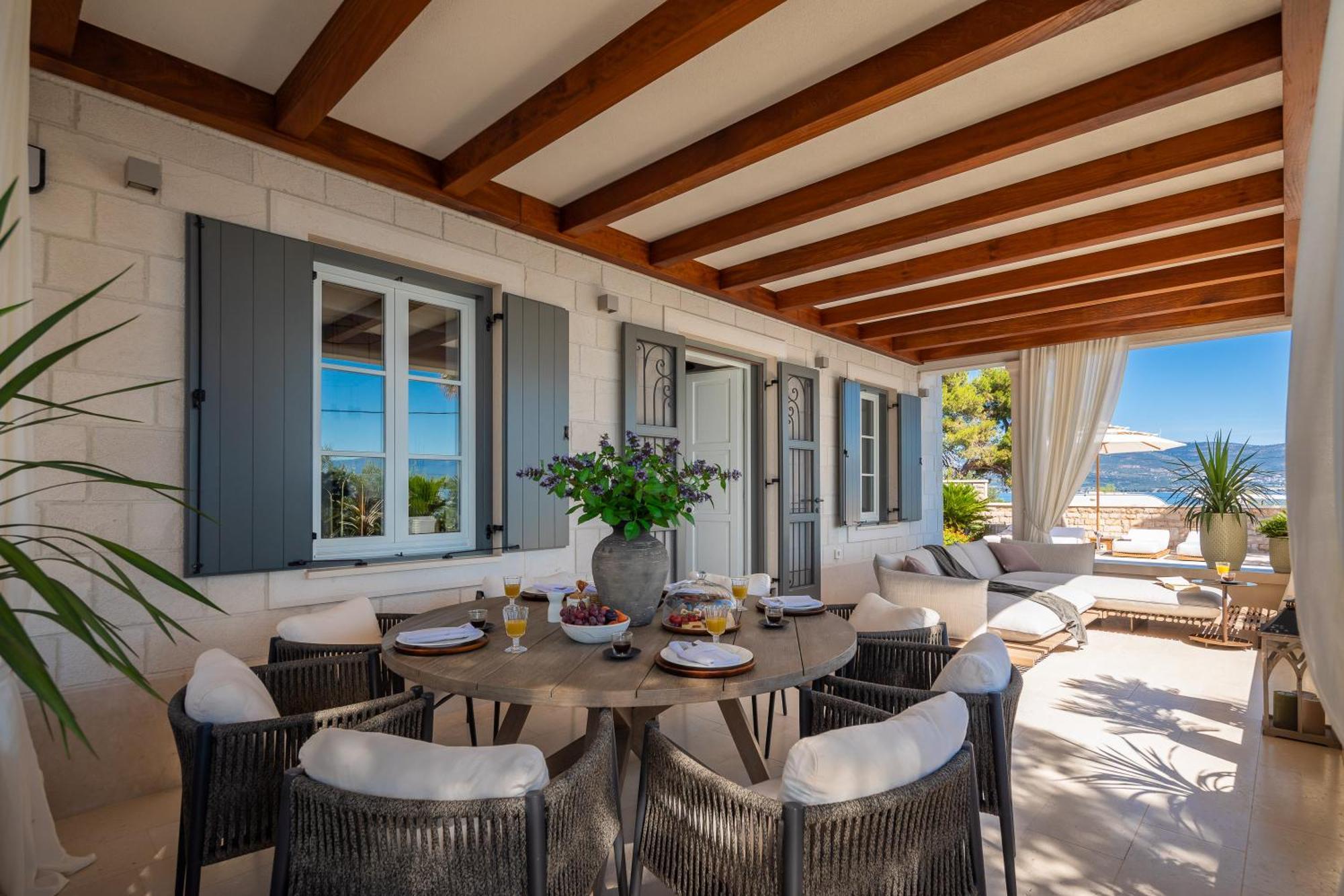 Villa L'Orizzonte Слатине Экстерьер фото